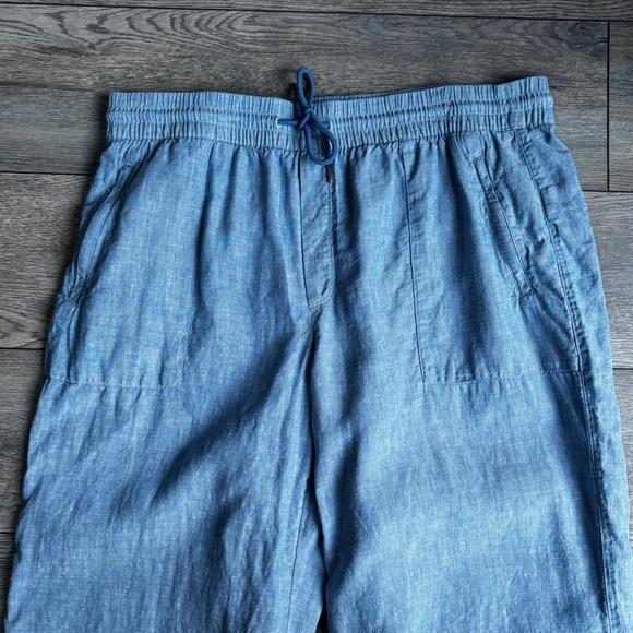 Women's Blue Casual Pants - Picture 2 of 15